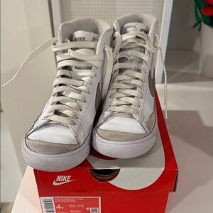 Nike Kids Mid 77’ (GS) High-Top Sneakers